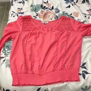 Hot pinkish shirt
